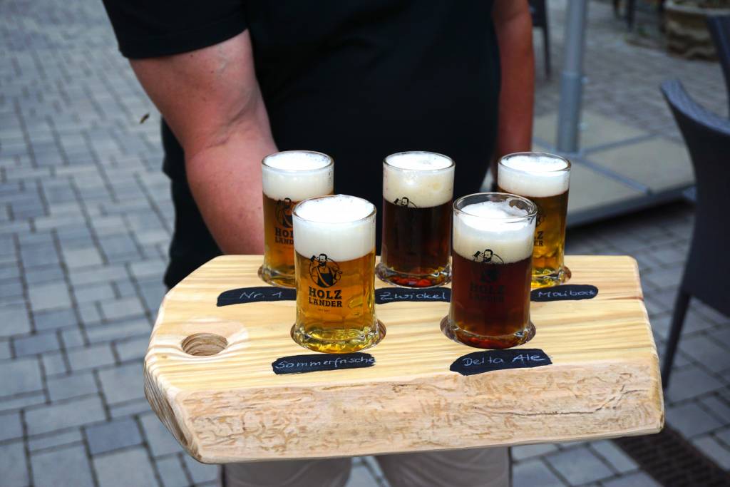 Holzländer Biertablett
